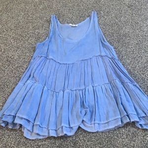 Light blue tank top